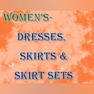 𝑫𝒓𝒆𝒔𝒔𝒆𝒔,𝑺𝒌𝒊𝒓𝒕𝒔 & 𝑺𝒌𝒊𝒓𝒕 𝑺𝒆𝒕𝒔